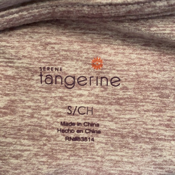 Pink and Gray Heathered Hooded Sweatshirt - Picture 6 of 6